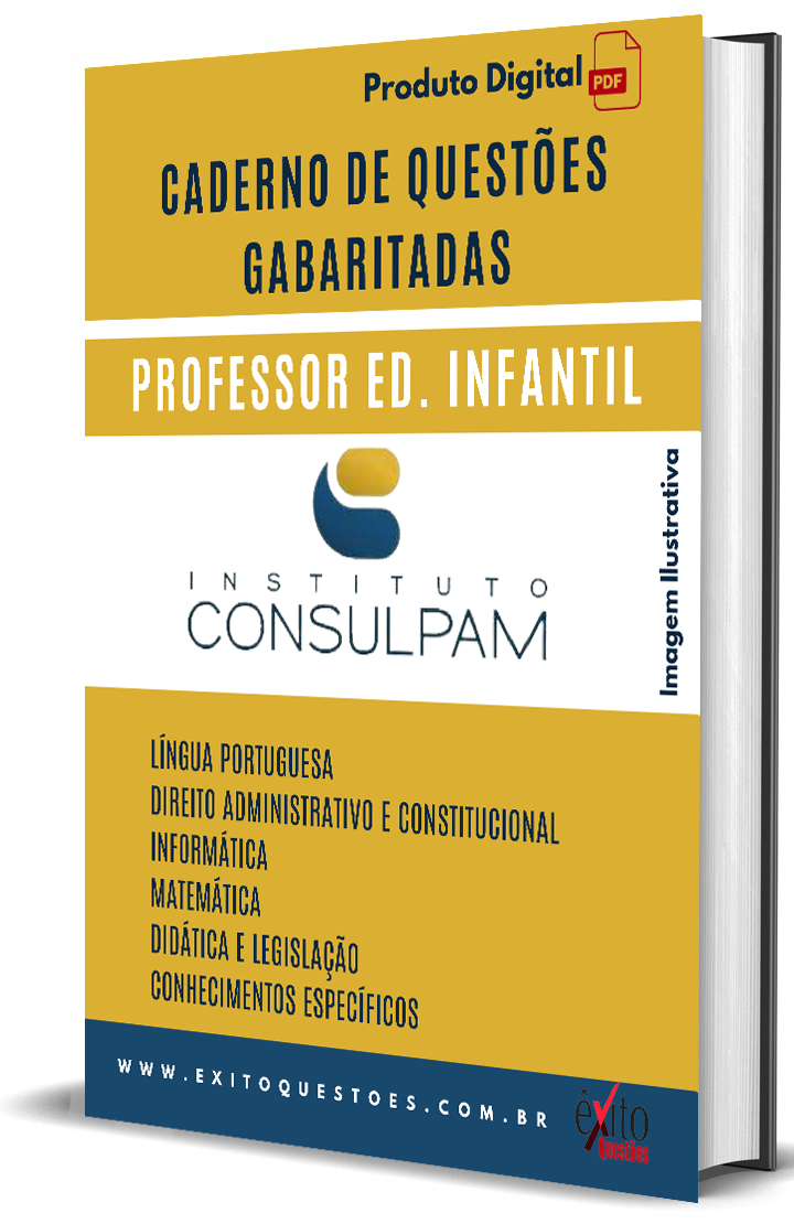 CADERNO DE QUESTÕES GABARITADAS PROFESSOR DE EDUCAÇÃO INFANTIL