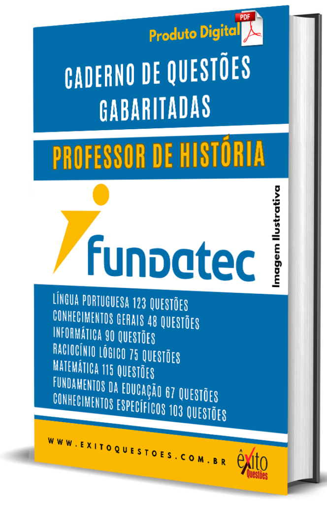 Caderno De QuestÕes Gabaritadas Professor De HistÓria Fundatec 7759